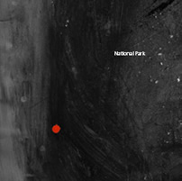 Cover of The Only Stars 7" by National Park